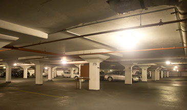 175 Bamburgh Circle Underground Garage Restoration